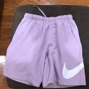 Nike purple shorts